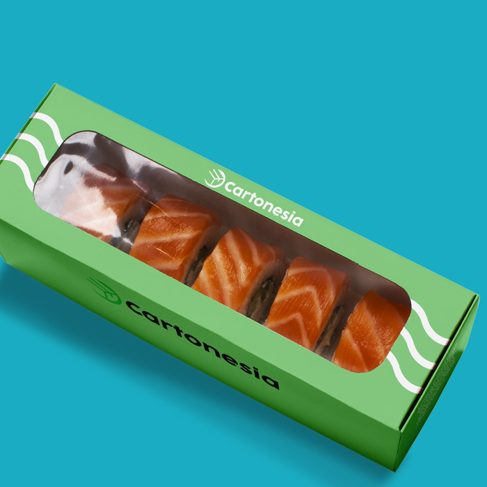 Cartonesia Sushi Box